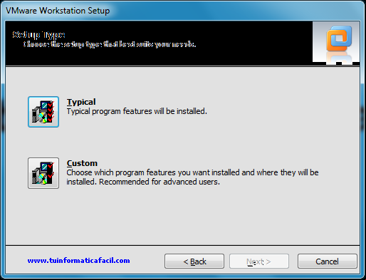 Instalación VMware Workstation