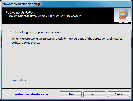 Instalación VMware Workstation