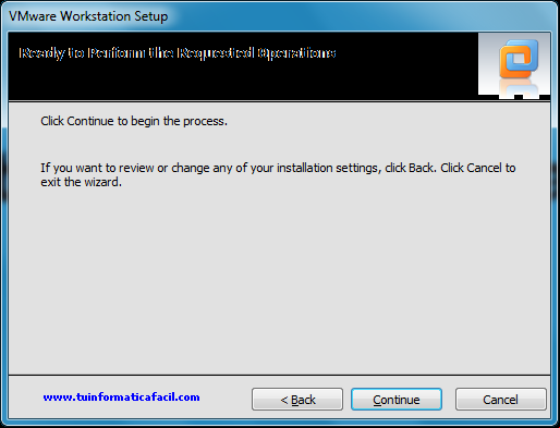 Instalación VMware Workstation