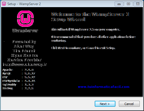 Descargar gratis WampServer 2.5 para Windows 32 bit