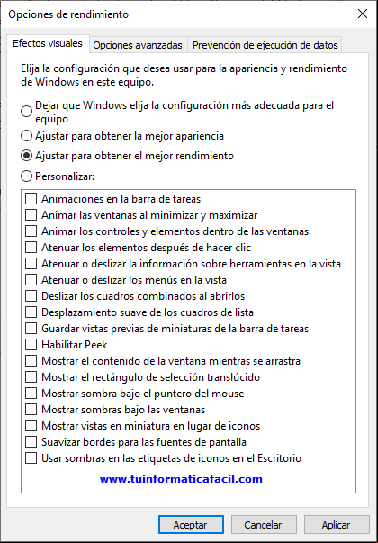 Optimizar Windows 10